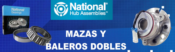 MAZAS Y VALEROS DOBLES NATIONAL