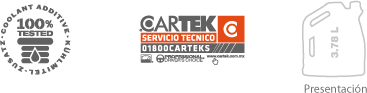 ANTICONGELANTES REFRIGERANTES CARTEK