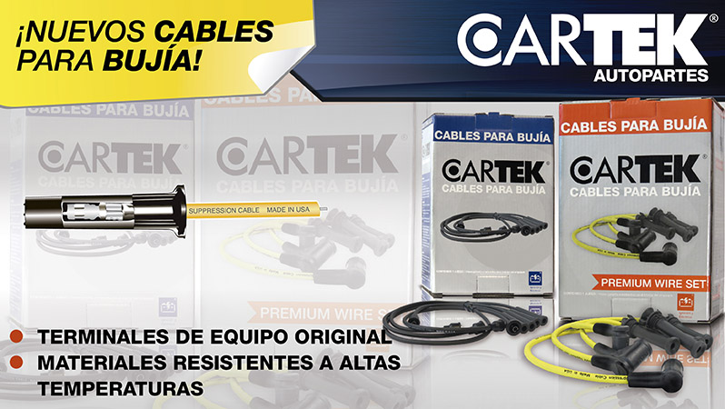 CABLES PARA BUJÍAS CARTEK