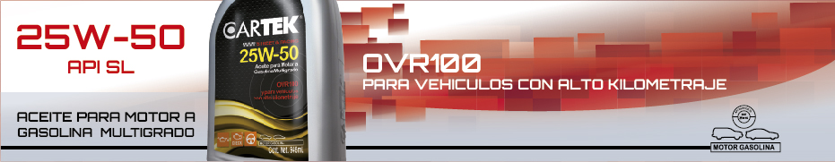 LUBRICANTE 25W-50 MULTIGRADO CARTEK