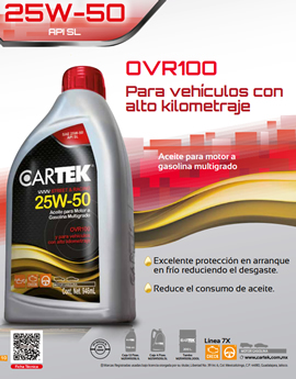 FICHA TÉCNICA LUBRICANTE 25W-50 MULTIGRADO