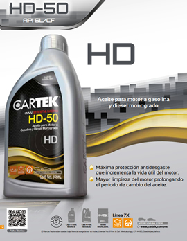 FICHA TÉCNICA LUBRICANTE HD-50 MONOGRADO