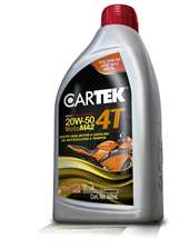 LUBRICANTES CARTEK PARA MOTOCICLETAS