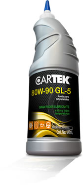 LUBRICANTE 80W-90 GL-5 TRANSMISIONES CARTEK